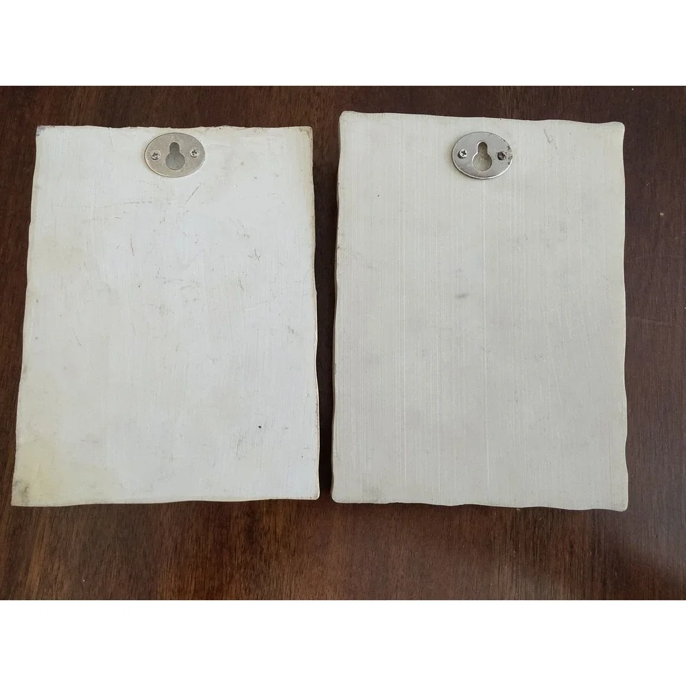Vintage Blum Set of 2 Multicolor 3-D Wall Decor Home Decorative Accent‎ Piece